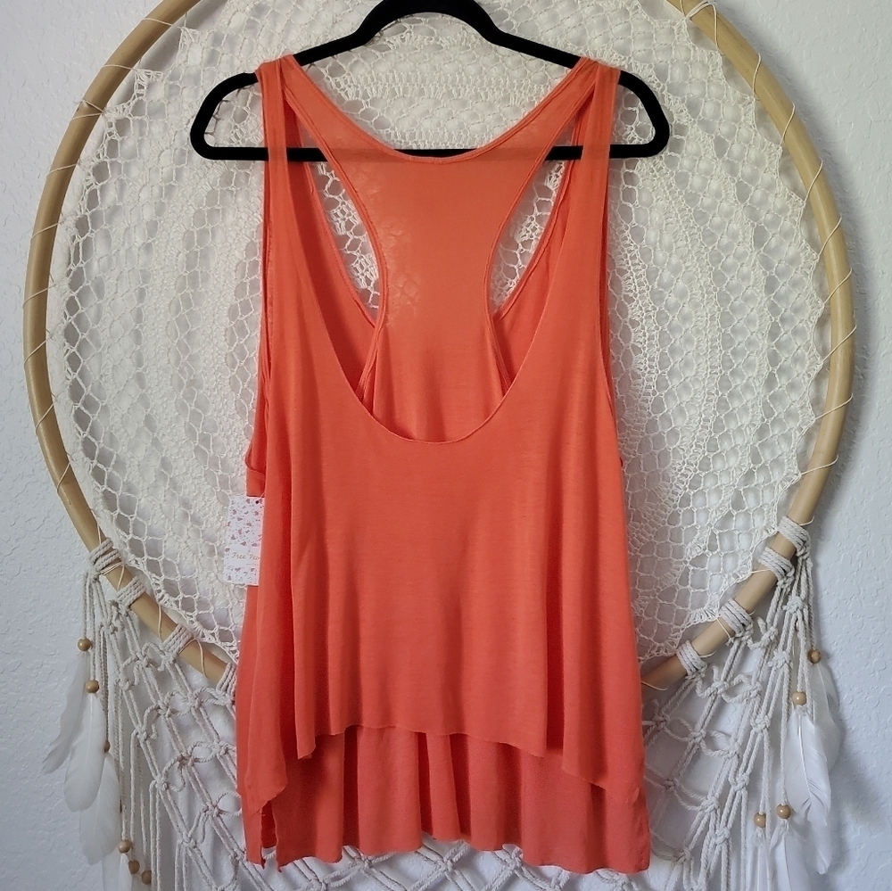 Women’s Coral Layered Tank Top - Picture 9 of 11